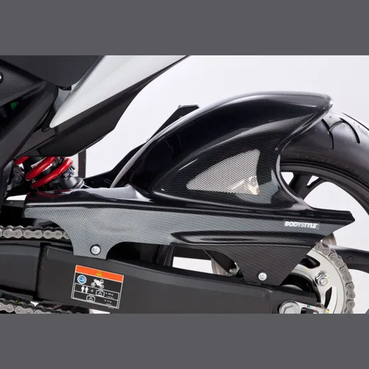 Rear hugger - carbon look for: HONDA CB600 Hornet PC41, CBR600F PC41