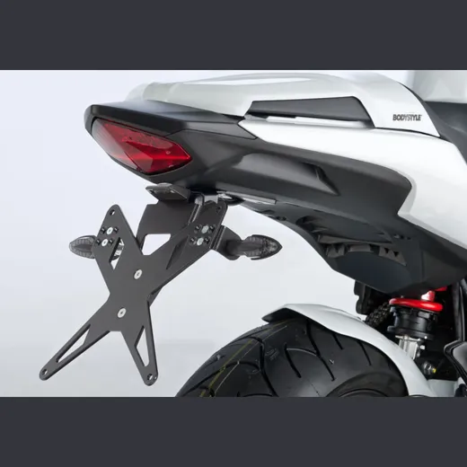 License plate holder - black for: HONDA CB600 Hornet PC41, CBR600F PC41