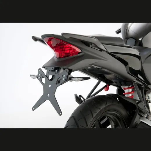 Kennzeichenhalter - schwarz Nummernschildhalter für: HONDA CBR125R JC50