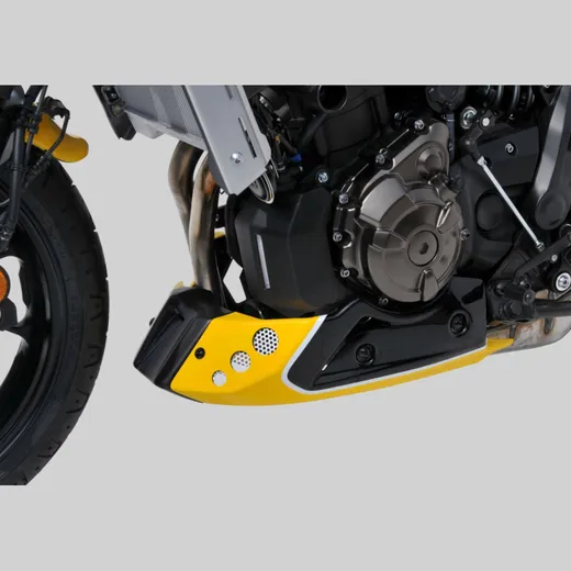 Bugspoiler - gelb/schwarz/weiß Unterfahrschutz für: YAMAHA XSR700 RM11/12