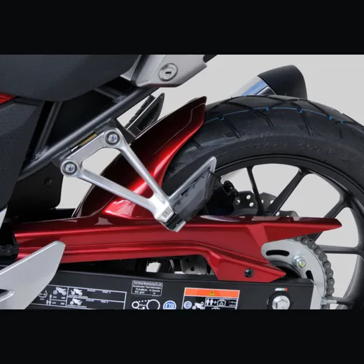 Rear hugger - red for: HONDA CB500X PC59