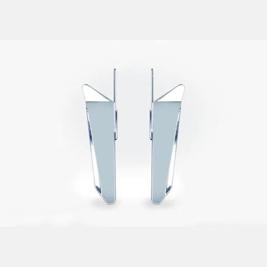 Chrome side panels - silver for: HONDA VT750 Shadow Black Spirit RC53, VT750 Shadow (ABS) RC50 YAMAHA XV1600 Wild Star VP08, XVS1300A