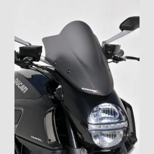 Naked Bike Scheibe Windschutzscheibe für: DUCATI Diavel G1