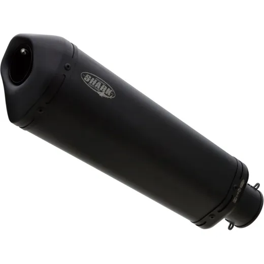 DSX-10 slip on exhaust - matt black for: BENELLI TRK 502 X P16