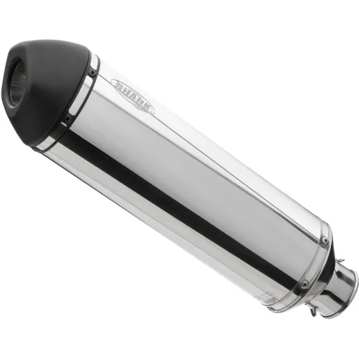 DSX-5 slip on exhaust - silver for: HONDA VFR1200F SC63