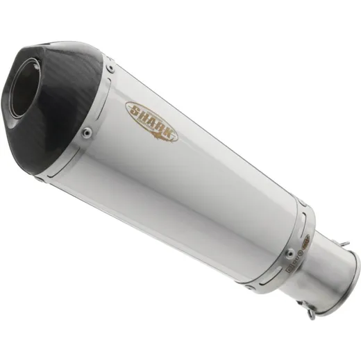 DSX-7 slip on exhaust - silver for: HONDA NC700S RC61, Integra 700 RC62