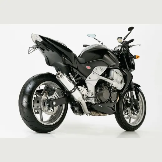 Supersport Slip on Ersatzdämpfer - silber Auspuff für: KAWASAKI Z750 ZR750L