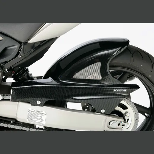 Hinterradabdeckung - Carbon Look Kotflügel für: KAWASAKI ZZR1400 ZXT40A, ZZR1400 ZXT40C