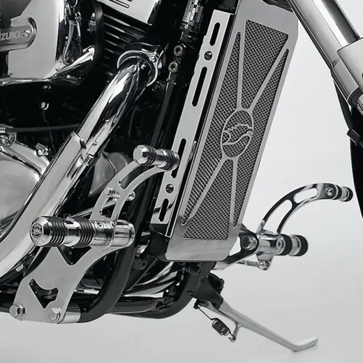 Round Style forward control kit - silver for: SUZUKI VZ 800 Marauder JS1AF