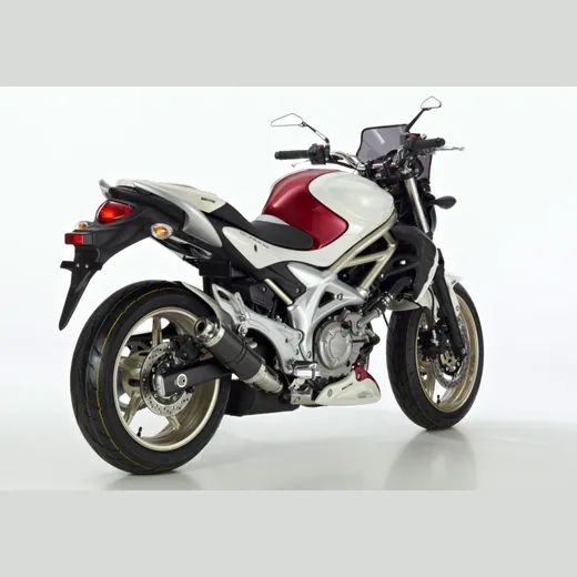 Supersport Slip on Ersatzdämpfer Super Short Auspuff für: SUZUKI Gladius 650 WVCX