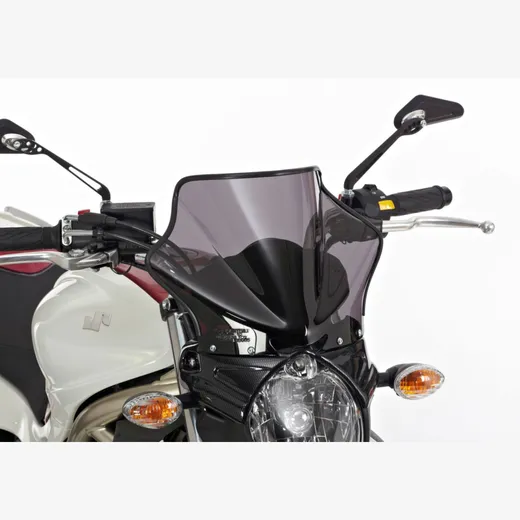 Naked Bike Scheibe Windschutzscheibe für: SUZUKI Gladius 650 WVCX