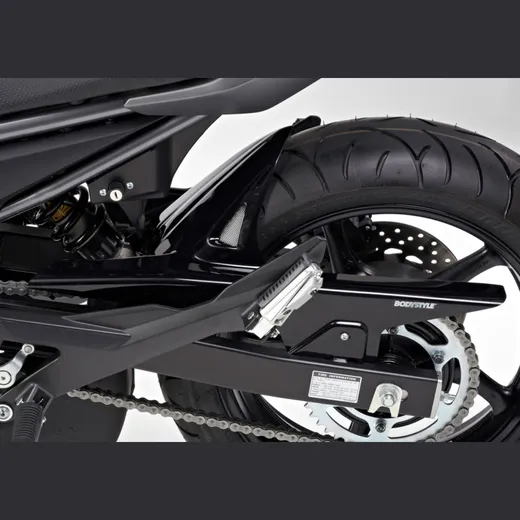 Hinterradabdeckung - schwarz Kotflügel für: YAMAHA XJ6 Diversion F RJ19/RJ22, XJ6 Diversion RJ19/RJ22