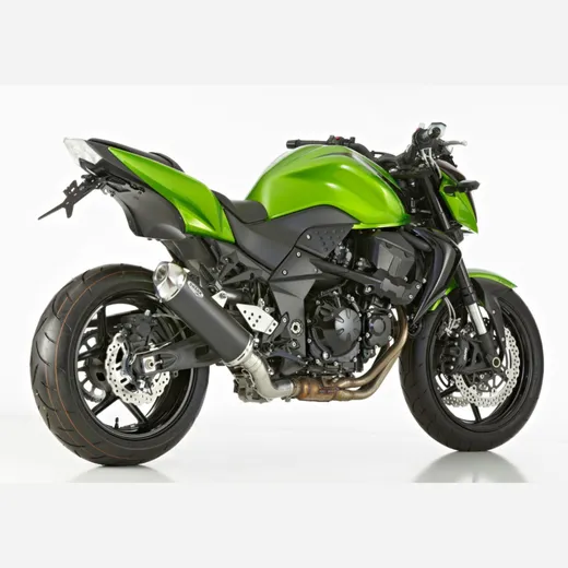 DSX-5 slip on exhaust - black for: KAWASAKI Z750S ZR750K, Z750 ZR750J