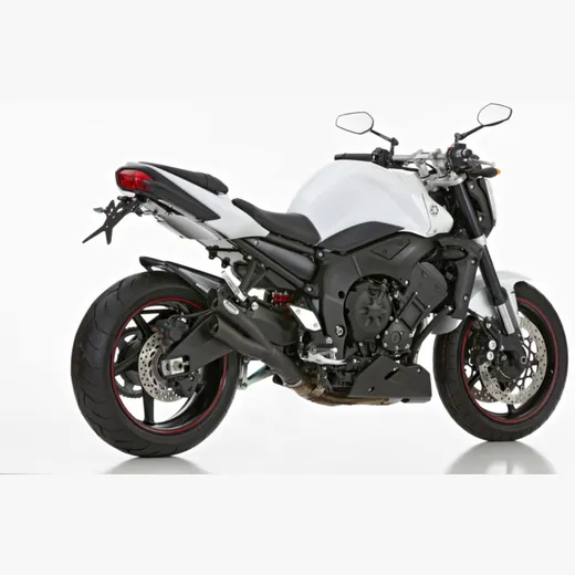 Pro 2 Slip on Ersatzdämpfer - schwarz-matt Auspuff für: YAMAHA FZ1 Fazer RN16, FZ1 RN16