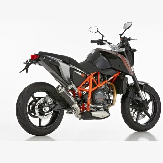 Supersport Slip on Ersatzdämpfer Super Short Auspuff für: KTM 690 Duke KTM 690 Duke