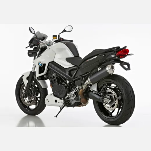 DSX-5 slip on exhaust - black for: BMW F 800 R 4R80
