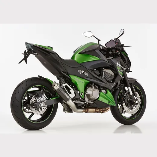 Factory slip on exhaust for: KAWASAKI Z800e ZR800C/D