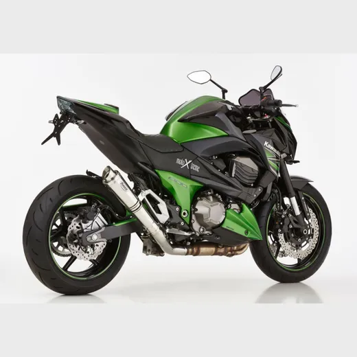 SP slip on exhaust - silver for: KAWASAKI Z800 ZR800A/B