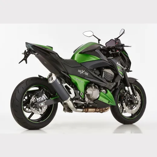 DSX-5 slip on exhaust - black for: KAWASAKI Z800 ZR800A/B