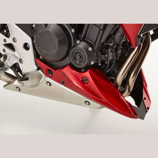 Bugspoiler - rot Unterfahrschutz für: HONDA CB500X PC46, CB500F PC45
