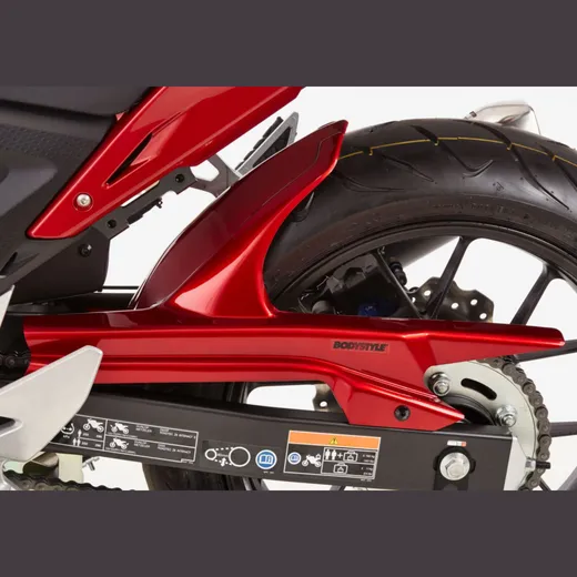 Hinterradabdeckung - weiß Kotflügel für: HONDA CB500X PC46, CBR500R PC44