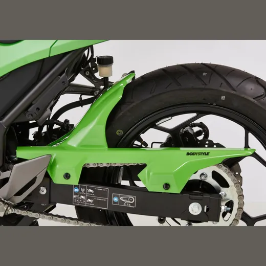 Hinterradabdeckung - grün Kotflügel für: KAWASAKI Ninja 300 EX300A