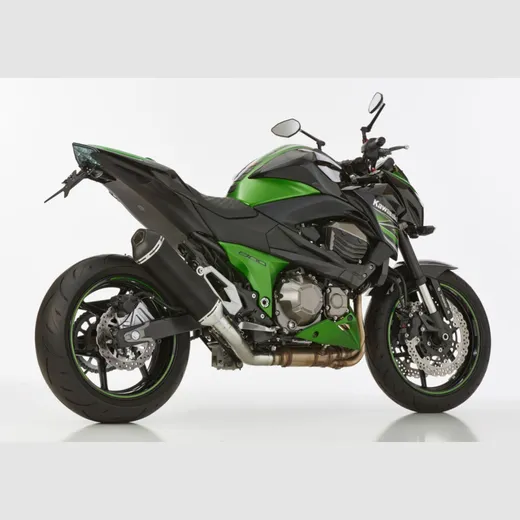 DSX-10 slip on exhaust - matt black for: KAWASAKI Z800 ZR800A/B