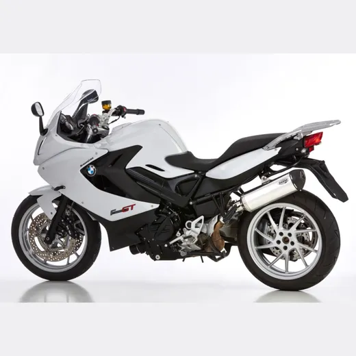 DSX-5 slip on exhaust - silver for: BMW F 800 GT 0B03