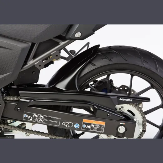 Hinterradabdeckung - schwarz-matt Kotflügel für: HONDA CB500X PC46, CB500X PC59