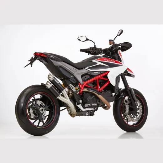Track Slip on Ersatzdämpfer - schwarz Auspuff für: DUCATI Hypermotard 821 B2, Hypermotard 821 SP B2