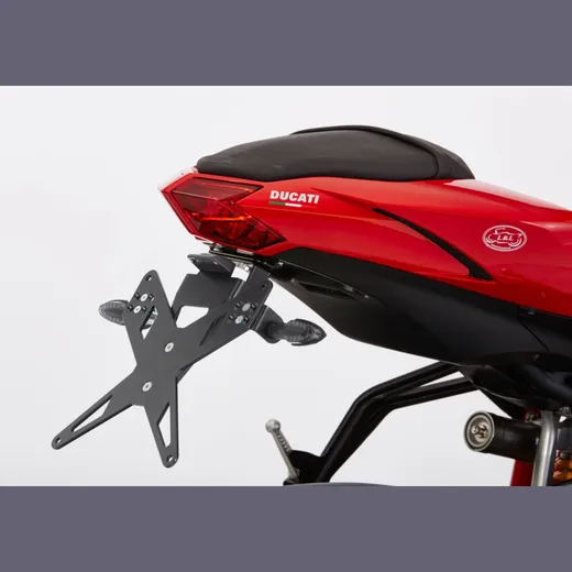 Kennzeichenhalter - schwarz Nummernschildhalter für: DUCATI Panigale V4 DA 7210076