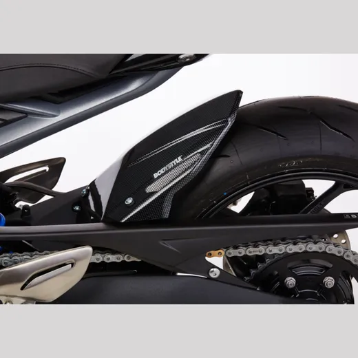 Hinterradabdeckung - Carbon Look Kotflügel für: TRIUMPH Street Triple L67LR, Street Triple R L67LR