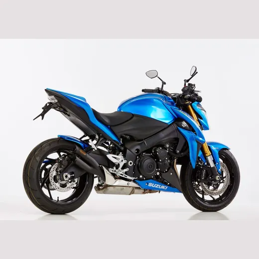 Pro 2 slip on exhaust - matt black for: SUZUKI GSX-S 1000F WDG0, GSX-S 1000 WVDG