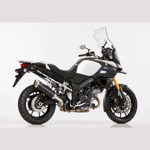DSX-5 slip on exhaust - black for: SUZUKI DL 1000 V-Strom XT WDD0, DL 1000 V-Strom WDD0