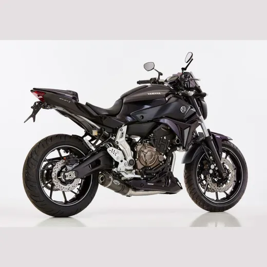 Street GP complete exhaust system super short for: YAMAHA MT-07 Motocage RM04, MT-07 RM04
