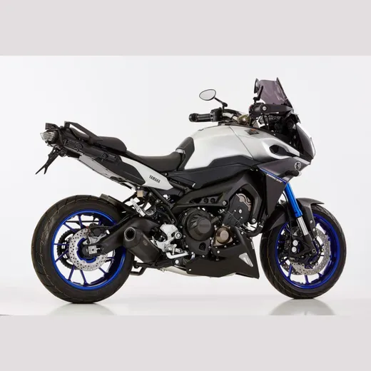 DSX-10 complete exhaust system super short - matt black for: YAMAHA Tracer 900 RN29