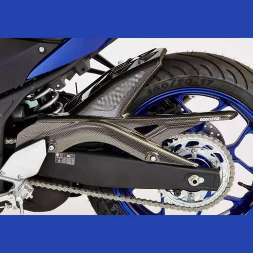 Rear hugger - carbon look for: YAMAHA MT-03 RH07, MT-03 RH12