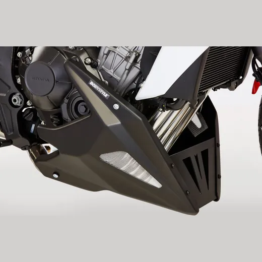 Belly pan - matt black for: HONDA CB650F RC75