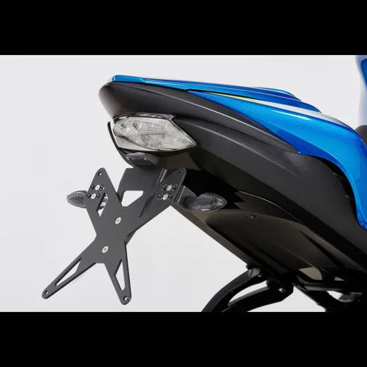 Kennzeichenhalter - schwarz Nummernschildhalter für: SUZUKI GSX-S 1000F WVDG, GSX-S 1000 WVDG