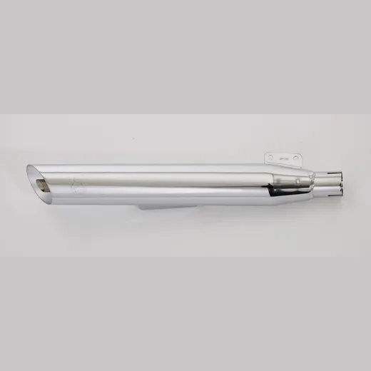 Cromo Line 1 Schalldämpfer rechts - silber Auspuff für: SUZUKI LS 650 NP41B