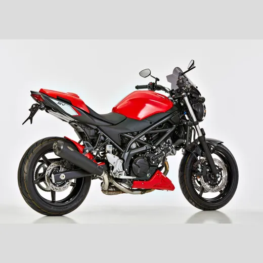 DSX-7 slip on exhaust - matt black for: SUZUKI SV 650 WCX0/WCX1, SV 650 X WCX0/WCX1