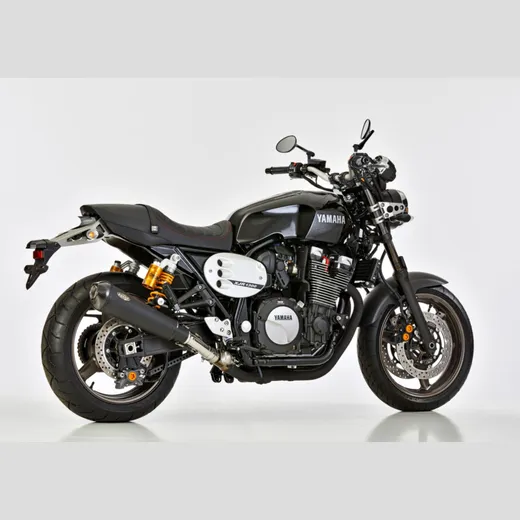 DSX-7 slip on exhaust - matt black for: YAMAHA XJR1300 RP19