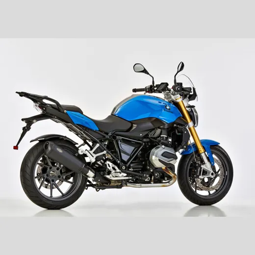 DSX-10 slip on exhaust - matt black for: BMW R 1200 R R12WR, R 1200 RS R12WR