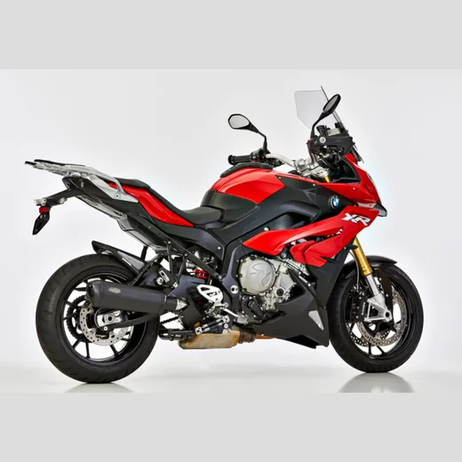 DSX-10 Slip on Ersatzdämpfer - schwarz-matt Auspuff für: BMW S 1000 XR 2X10