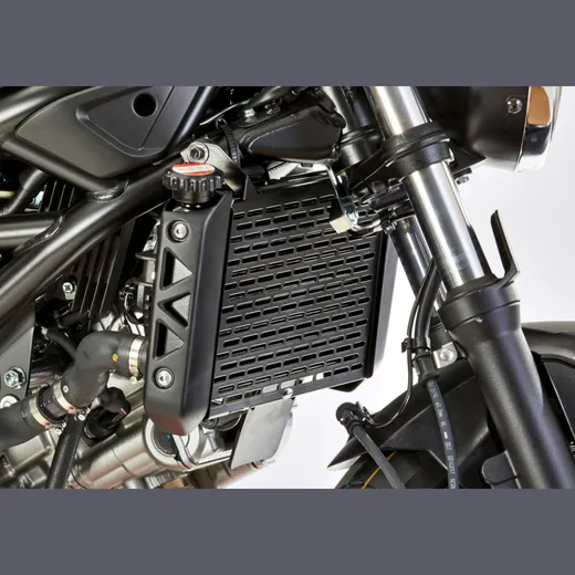 Radiator cover - black for: SUZUKI SV 650 WCX0/WCX1, SV 650 X WCX0/WCX1