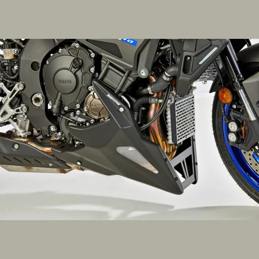 Bugspoiler - schwarz-matt Unterfahrschutz für: YAMAHA MT-10 SP RN45, MT-10 RN45