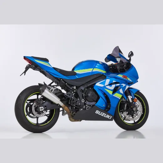 DSX-7 Slip on Ersatzdämpfer Super Short - silber Auspuff für: SUZUKI GSX-R 1000 WDM0, GSX-R 1000 R WDM0