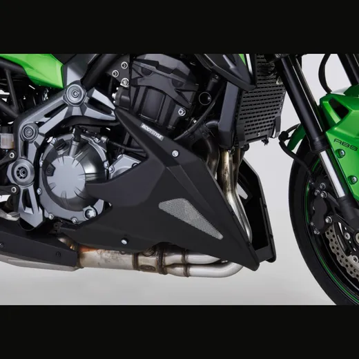 Belly pan - matt black for: KAWASAKI Z900 ZR900B/D 6533147