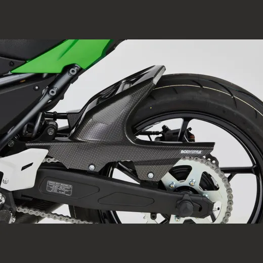 Rear hugger - carbon look for: KAWASAKI Z650 ER650H, Ninja 650 EX650K