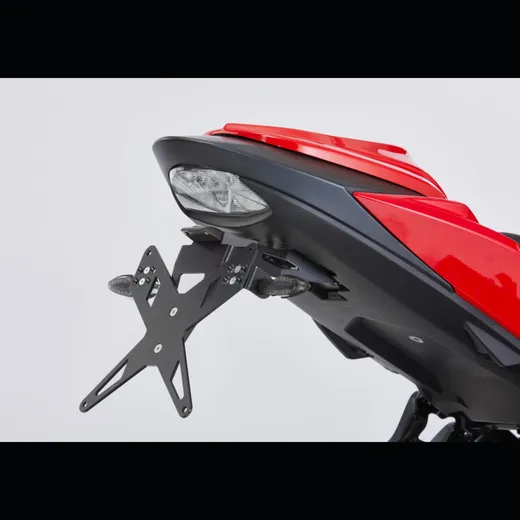 Kennzeichenhalter - schwarz Nummernschildhalter für: SUZUKI GSX-S 750 WC50/52